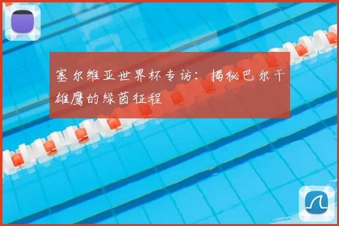 塞尔维亚世界杯专访:揭秘巴尔干雄鹰的绿茵征程