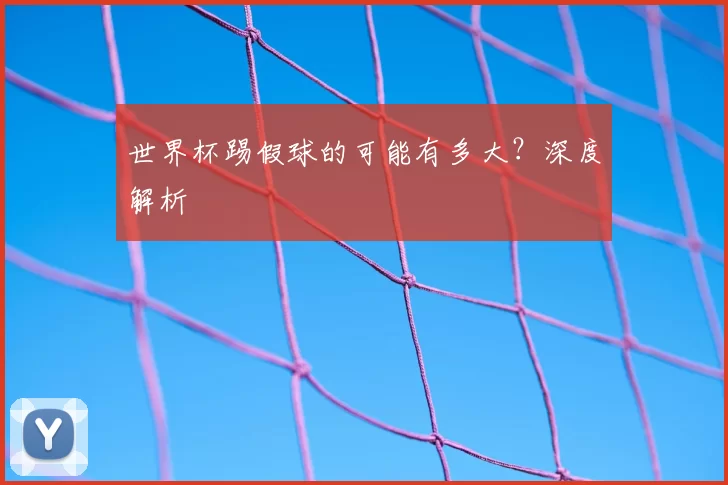 世界杯踢假球的可能有多大?深度解析