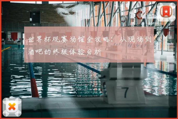 世界杯观赛场馆全攻略:从现场到酒吧的终极体验分析